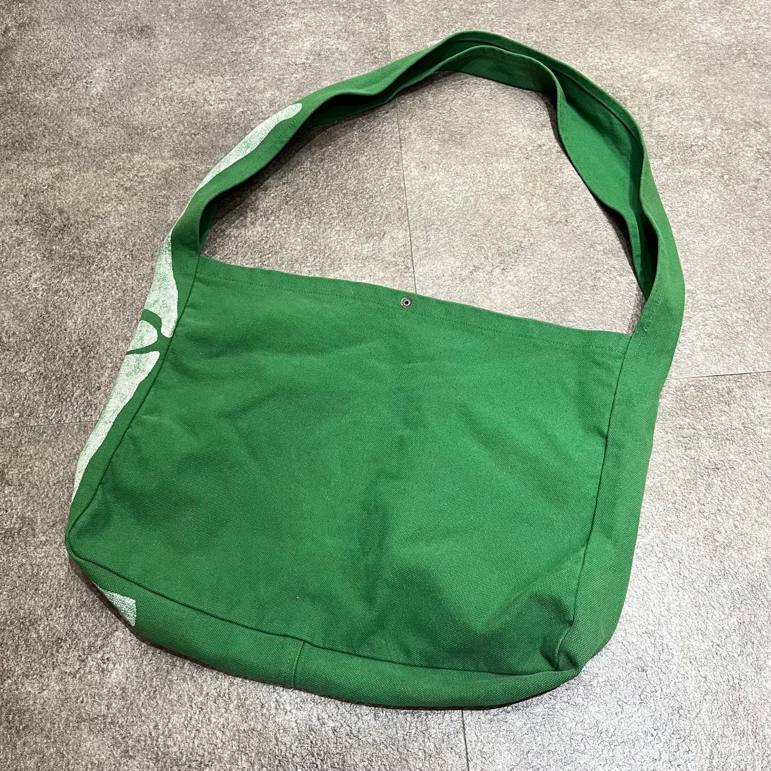 KAPITAL BOOK BAG BONE EK-1255 ボーンプリント ショルダーバッグ 