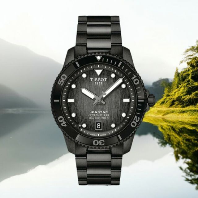 TISSOT ティソ シースター 1000 メンズ腕時計 Seastar 1000 ダイバーズウオッチ T120.807.33.051.00  グレーグラデーション文字盤 自動巻 ケース径40ミリ 30気圧防水 80時間ロングパワーリザーブ - メルカリ