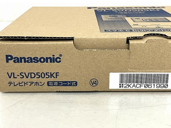 Panasonic パナソニック VL-SVD505KF テレビドアホン 家電 未使用 T7559903 ReReストア メルカリ