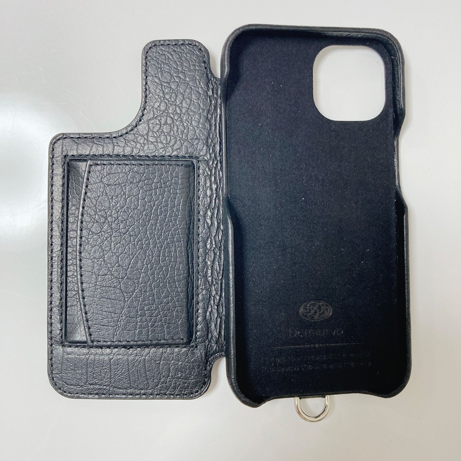 Demiurvo ブラックレザー iPhone14 ケース yon様箱なし【iPhone14