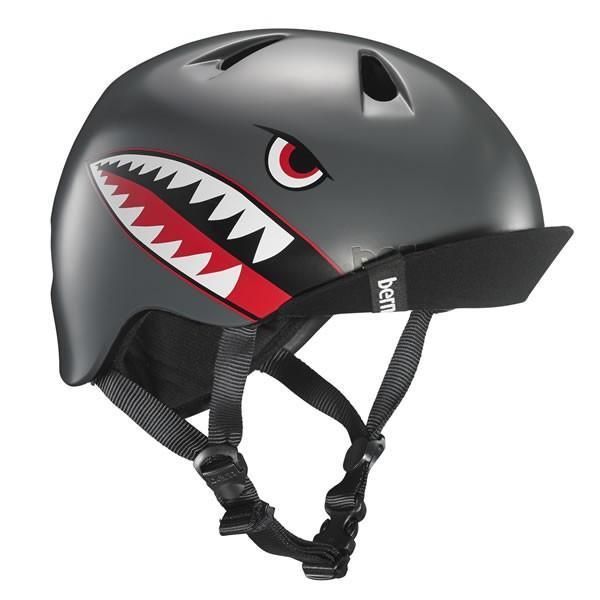 bern サメデザイン ヘルメット グレー bern サメデザイン ヘルメット グレー bern ヘルメット キッズ