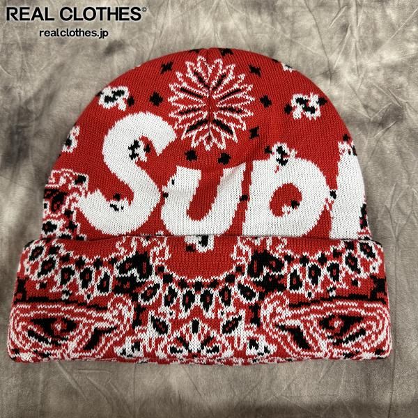 ⚠️最終値下げ中 supreme ボックスロゴ ビーニー バンダナ Supreme バンダナボックスロゴビーニー