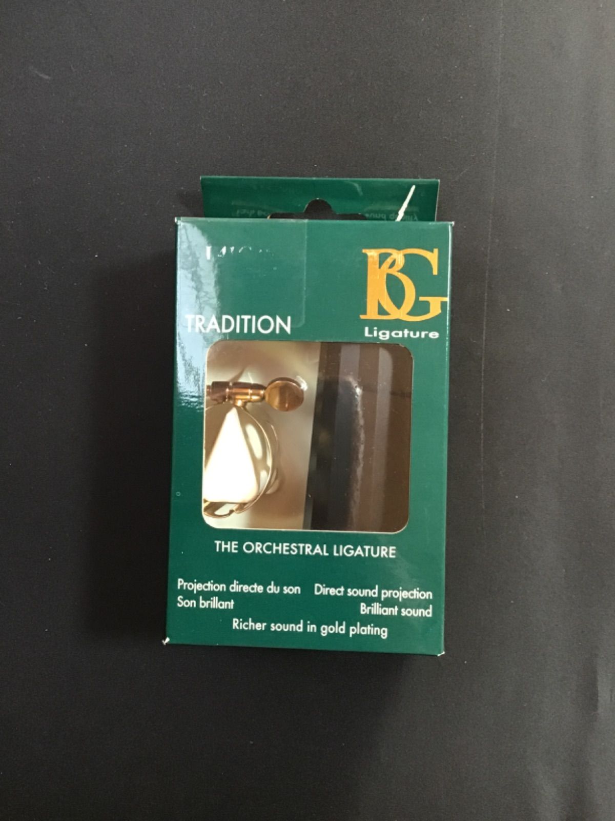 BG ビージー アルトクラリネット用 リガチャー-キャップ トラディションモデル