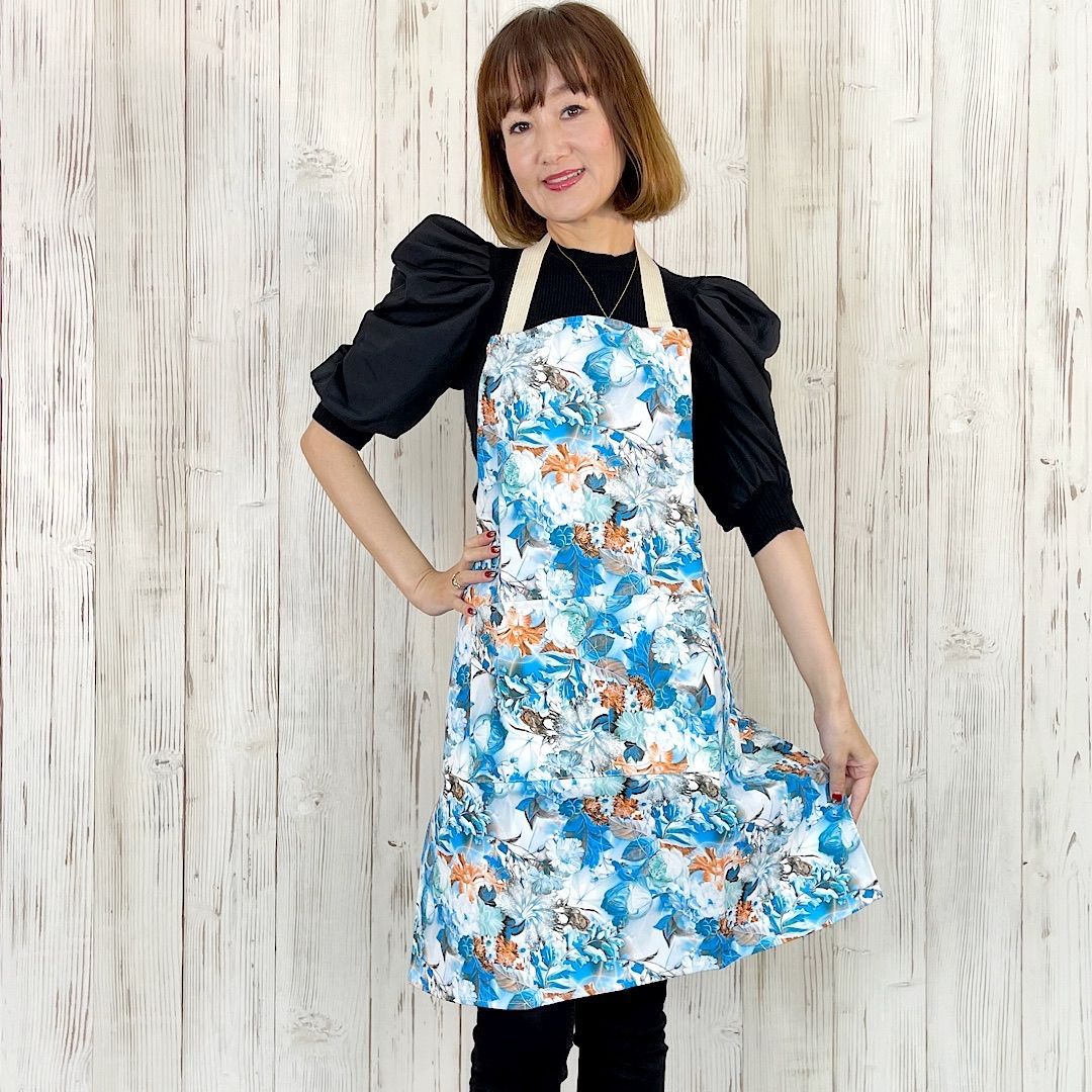 アモリコ エプロン amorico（アモリコ）PVC キャメル無地 エプロン（男女兼用） (エプロン