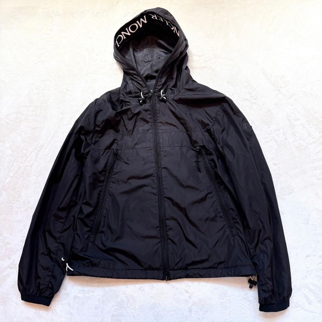 美品 MONCLER MASSEREAU テープロゴ　ナイロンジャケット　メンズ 美品 MONCLER MASSEREAU テープロゴ ナイロンジャケット メンズ - メルカリ