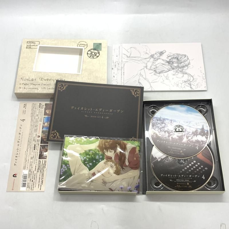 中古】ヴァイオレット・エヴァーガーデン 初回版 Blu-ray 全4巻セット