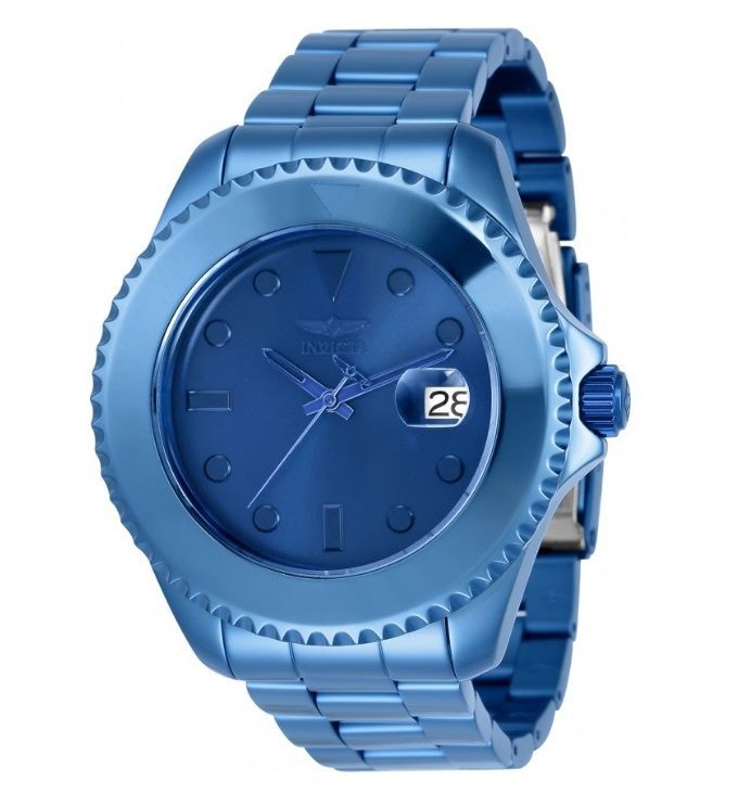 INVICTA インビクタ 腕時計 メンズ 自動巻き PRO DIVER 35040 ブルー カレンダー メタルバンド