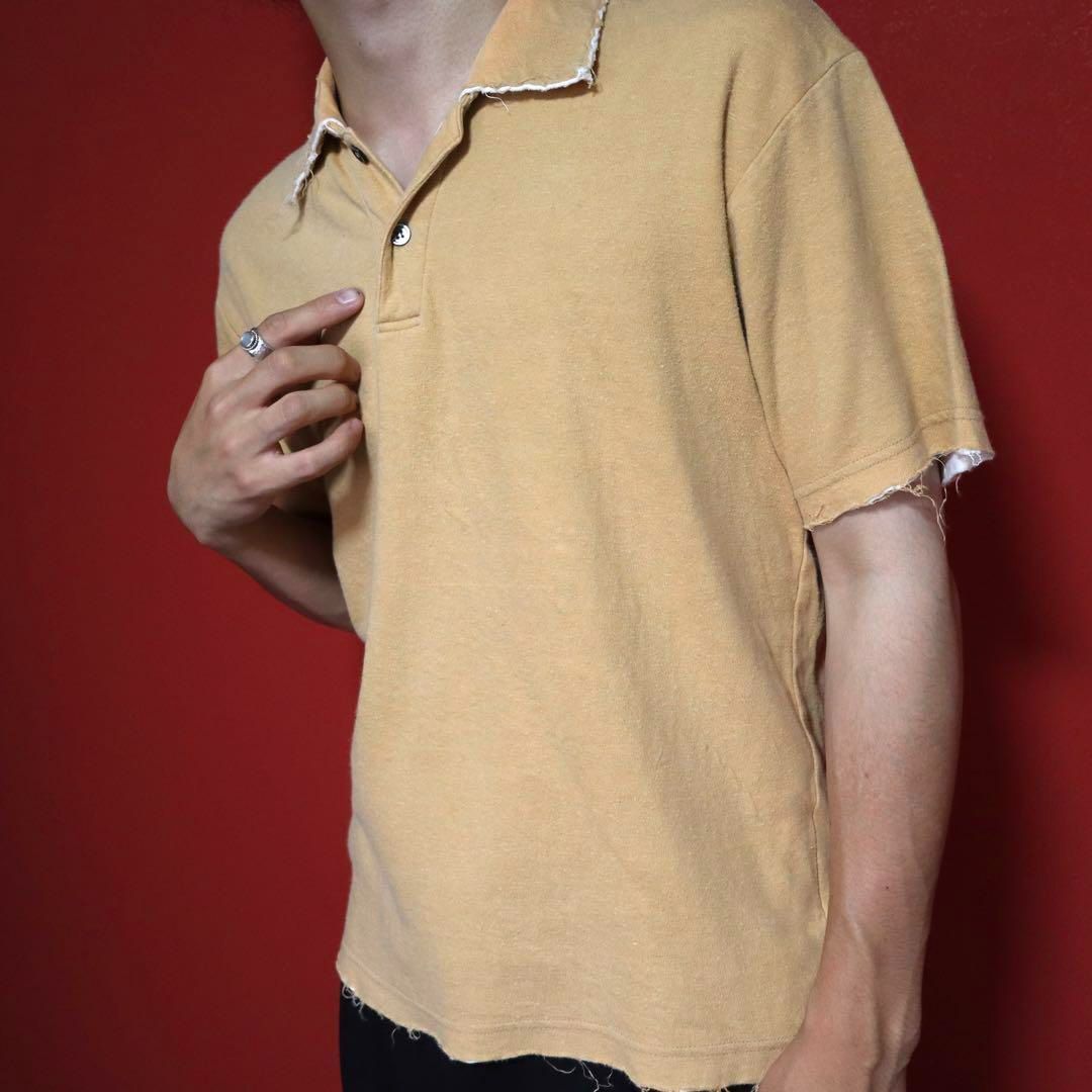 COMME des GARCONS HOMME 04SS ほつれ加工 ポロシャツ - メルカリ