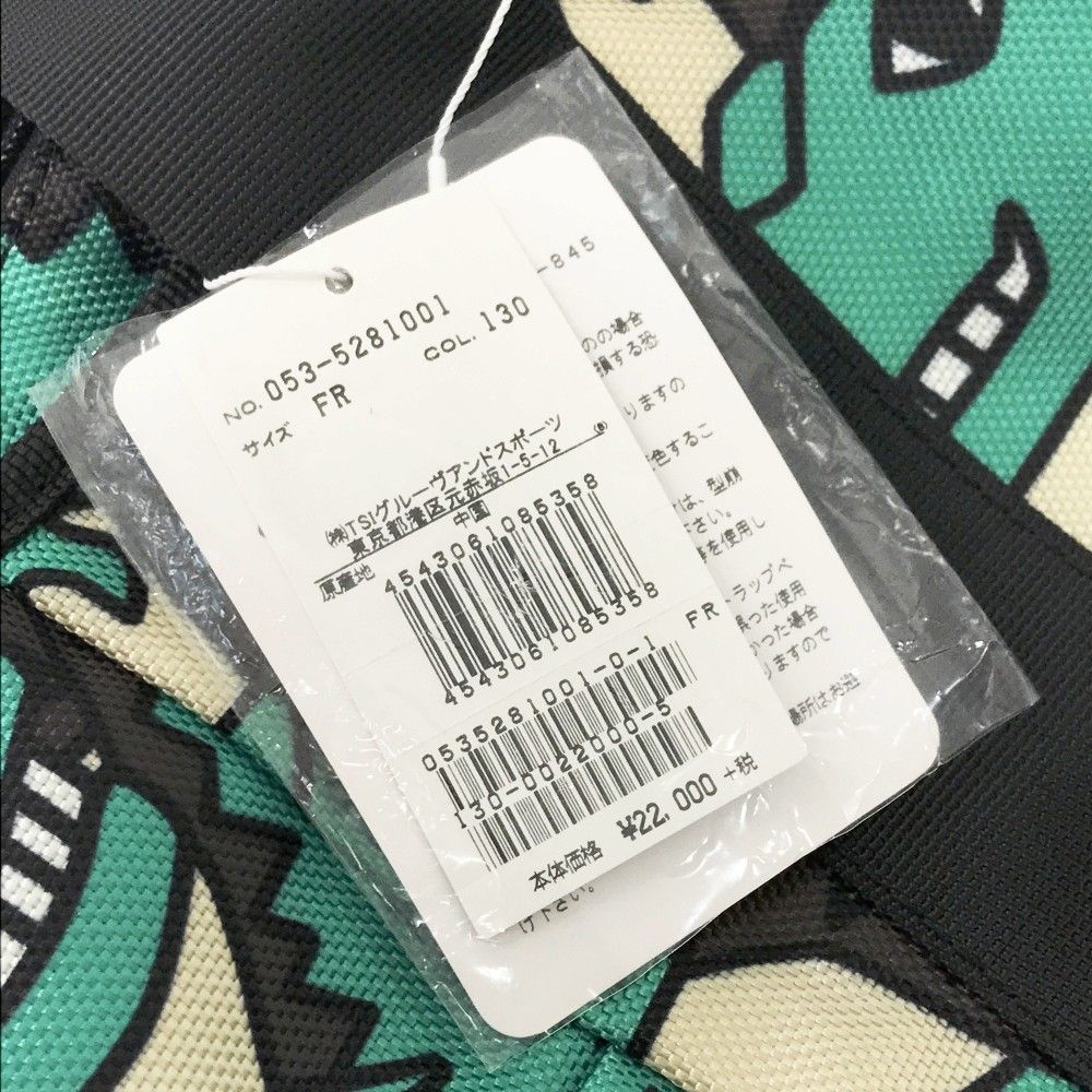 PEARLY GATES パーリーゲイツ 2way ロッカーバッグ 恐竜柄 グリーン系