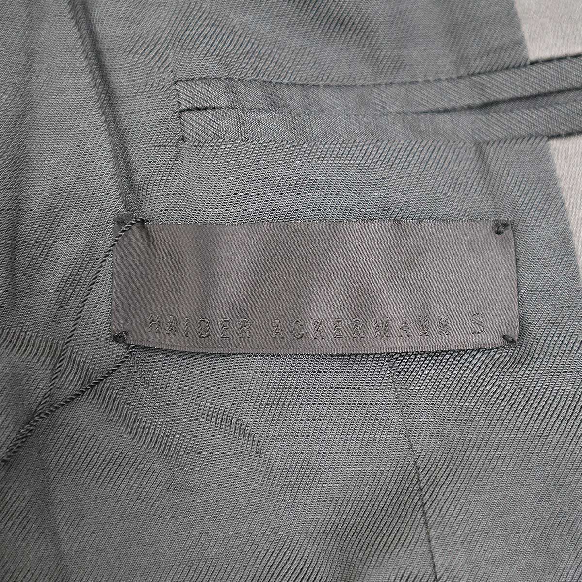 HAIDER ACKERMANN ハイダーアッカーマン コーティングリネンテーラード