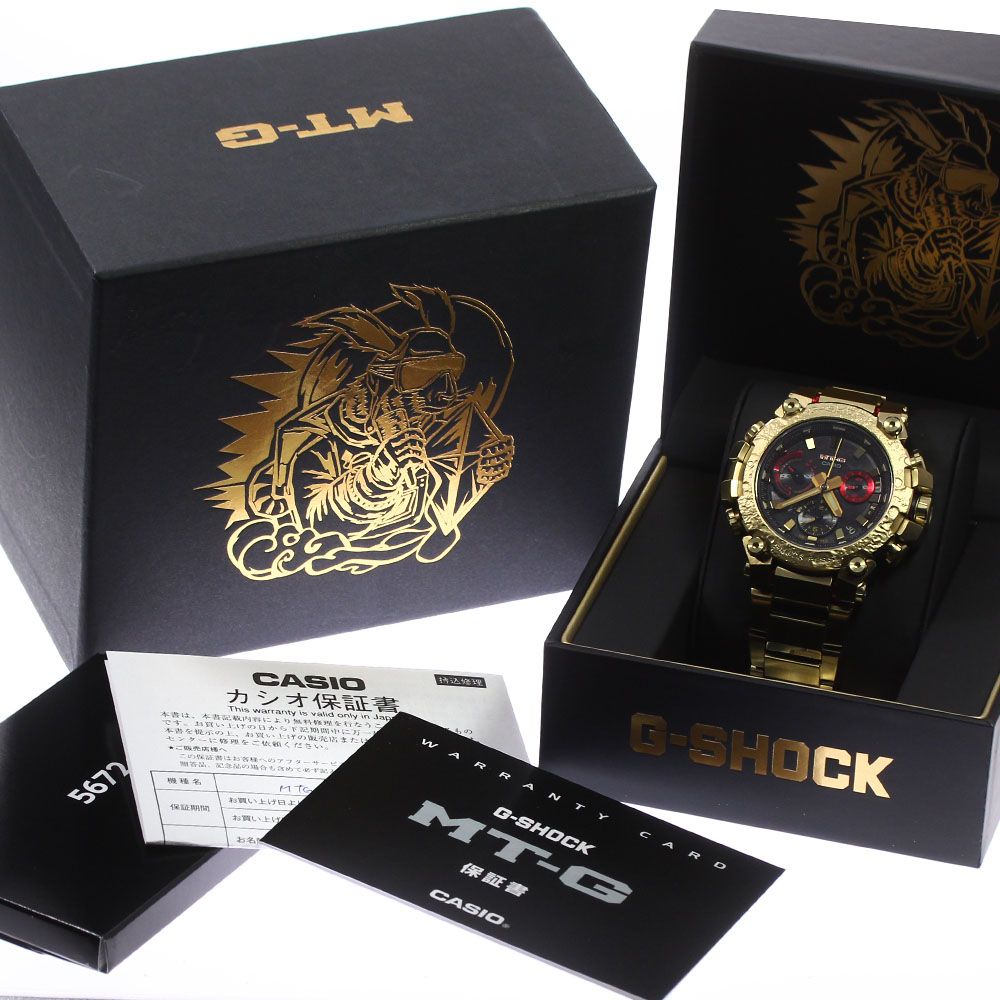 カシオ CASIO MTG-B3000CX-9AJR G-SHOCK MT-G 月の兎 ソーラー電波