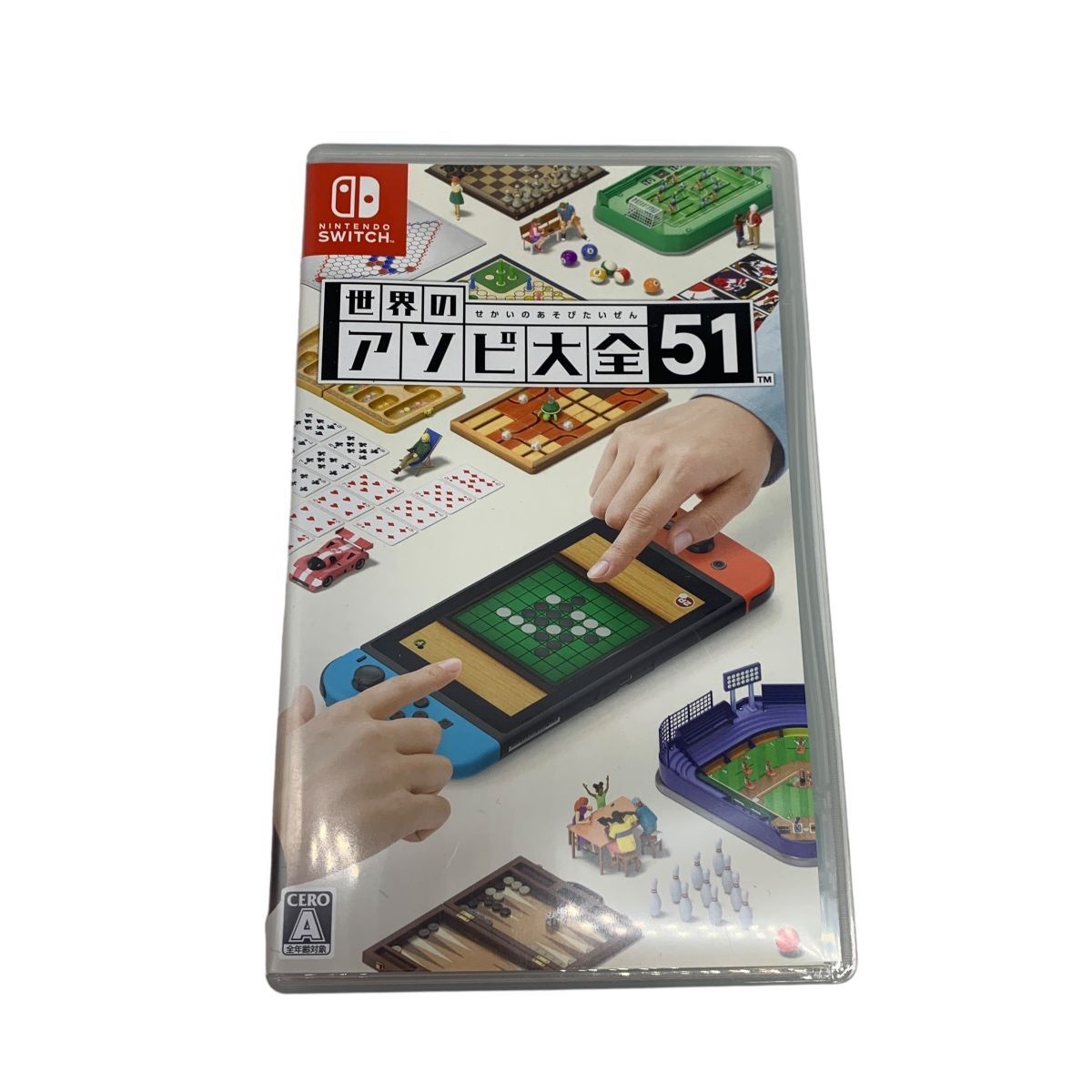 ♪08108 任天堂 ゲームソフト 世界のアソビ大全51 Nintendo Switch ソフト カセット 中古 パッケージ付き - メルカリ