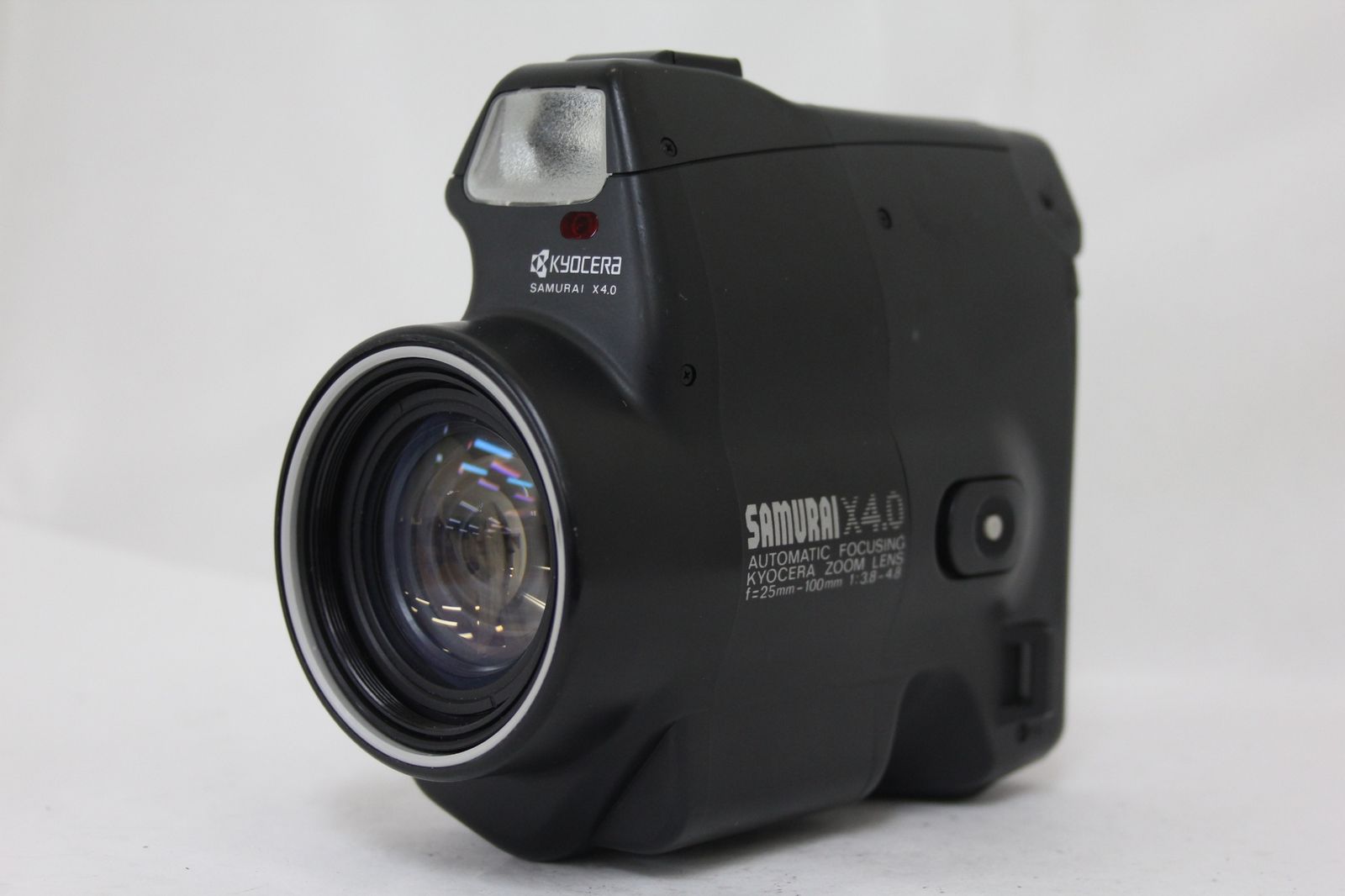 人気ショップ X4.0 SAMURAI KYOCERA 返品保証】 25-100mm コンパクト F3.8-4.8 フィルムカメラ