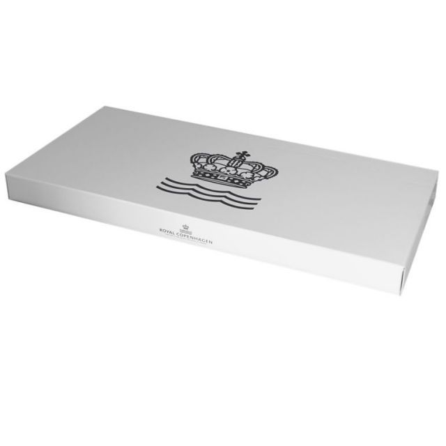 新品未使用 ロイヤルコペンハーゲン ホワイト　２枚セット 2個セット 新品 ロイヤルコペンハーゲン ホワイトフルーテッド ロング