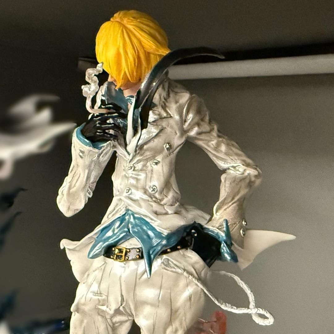 ワンピース コックサンジ ガレージキット フィギュア 塗装済み