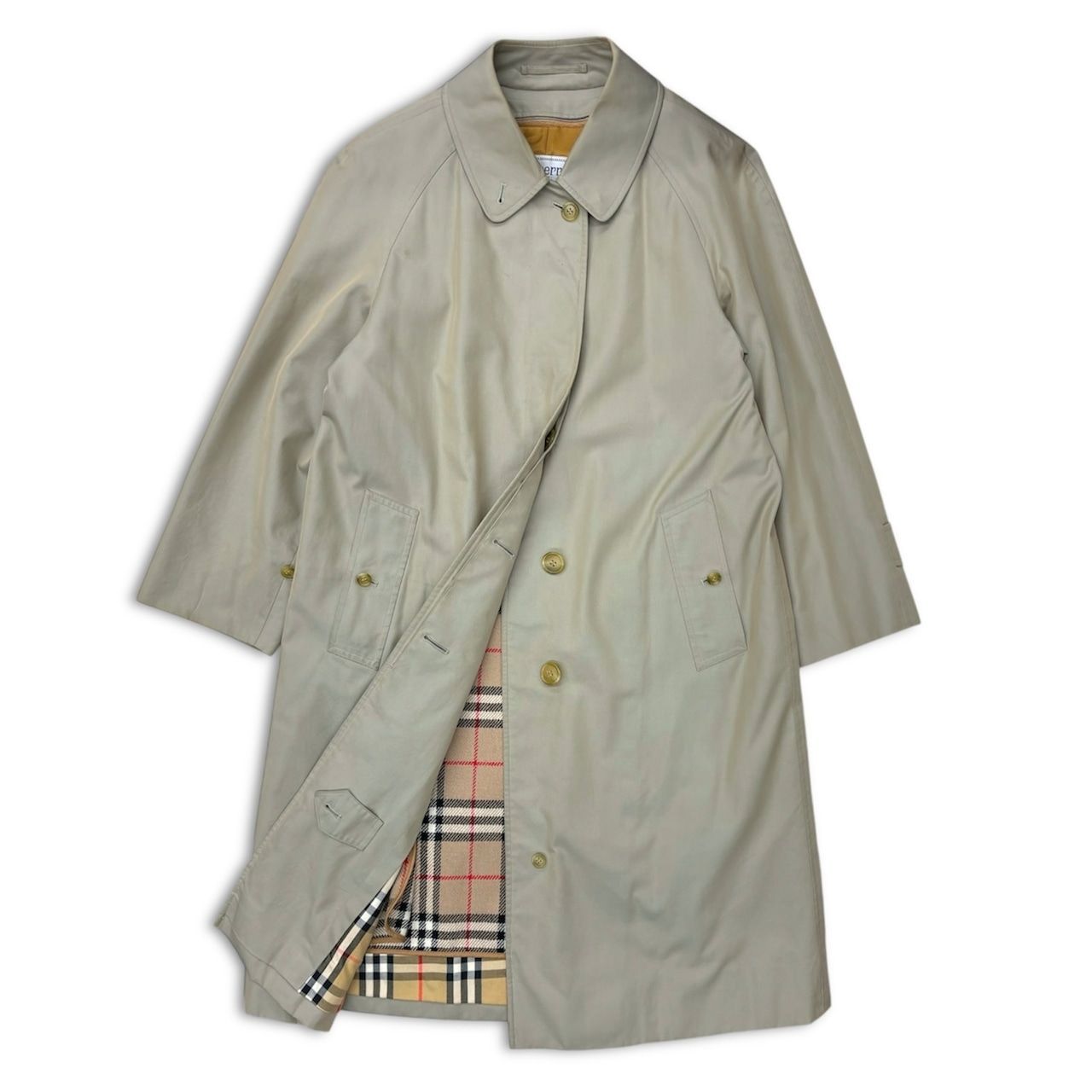 90s Burberrys coat burberry バーバリー コート ベージュ 玉虫