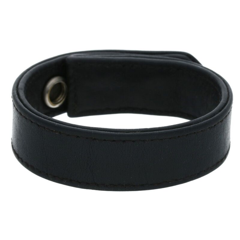 chrome hearts 3btn 2snp レザーブレスレット ブラック CHROME HEARTS 3BTN 2SNP LEATHER BRACELET クロムハーツ クロス