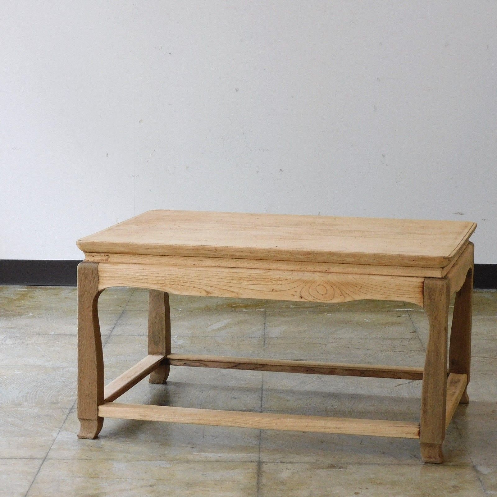 アンティーク風リビングアイアン&木製テーブルリーフモチーフ天