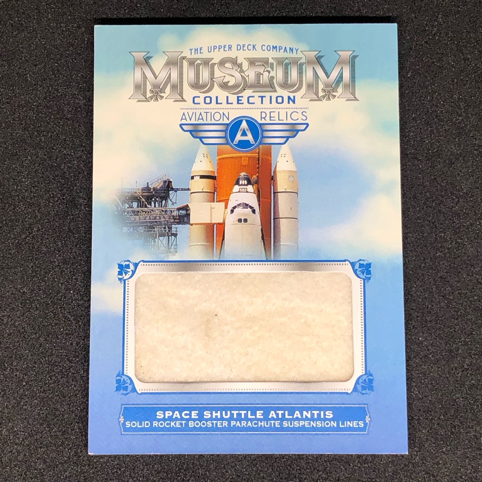 スペースシャトル アトランティス 宇宙船パーツ 2019 Upper Deck Goodwin Champions Museum Collection Aviation Relics MCA-SPA