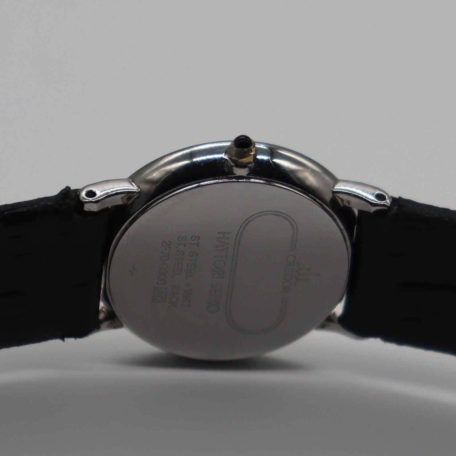 電池新品 セイコー クレドール 2F70-0300 クォーツ 18KT＋SS ローマン 