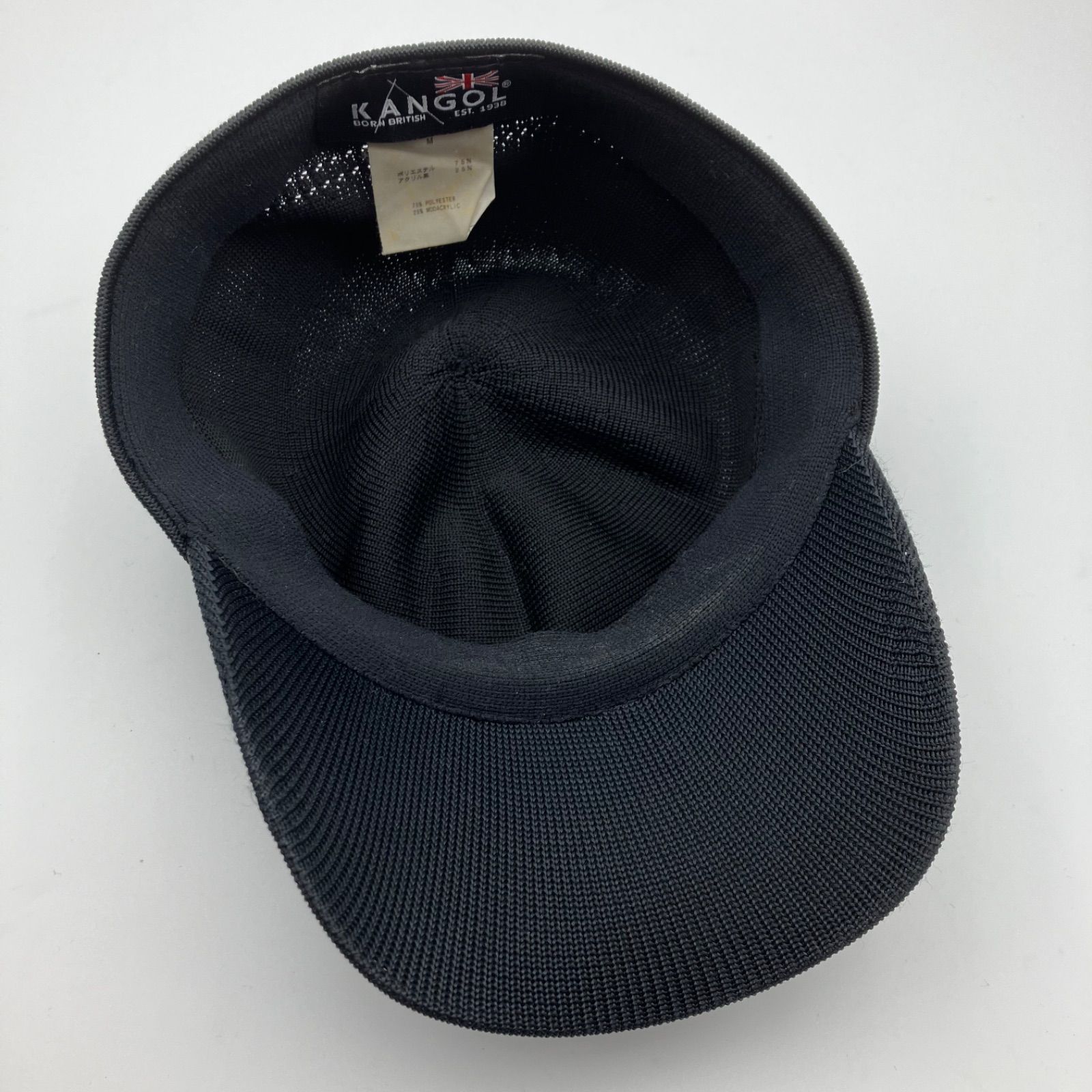 KANGOL カンゴール キャップ トロピック ベントエアー スペースキャップ M ブラック 黒 レディース 帽子 SG149-43