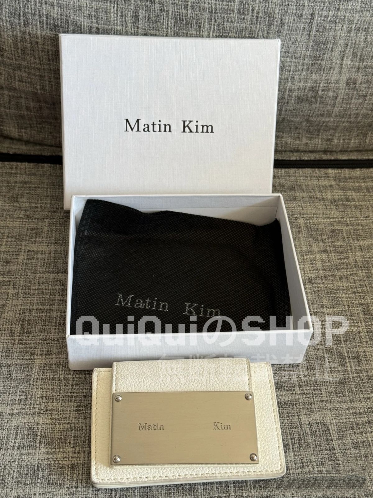 【あすつく】 新品 MATIN KIM マーティンキム 大人気 韓国 折りたたみ財布 小物