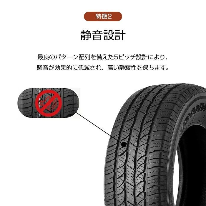 【新品】輸入タイヤ4本セット 235/65R17 ROADPOWER H/T79 FRONWAY ROADPOWER 225⁄65R17-102H：4本セット