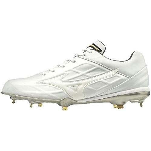 ミズノ(MIZUNO) 野球 スパイク グローバルエリート GE トライブ QS 11GM191501 ホワイト/ホワイト 25.0cm