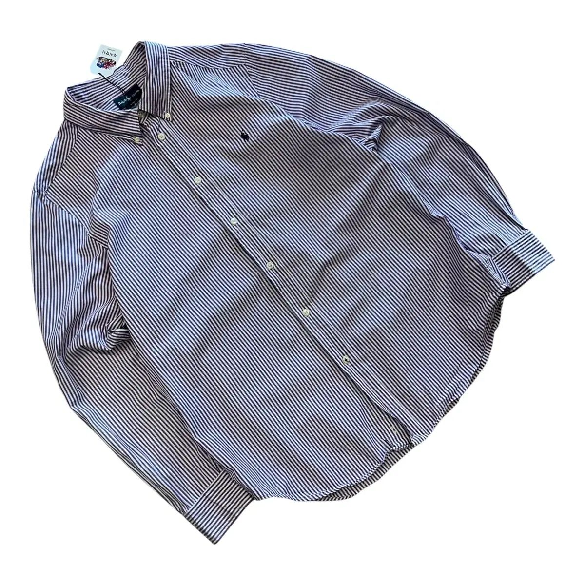 XL POLO RALPH LAUREN(ポロラルフローレン) ストライプ 紫 長袖 シャツ