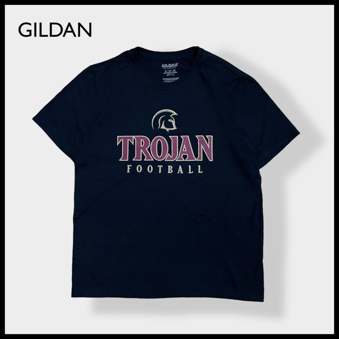 古着 90´s old GILDAN カレッジ プリントTシャツ-