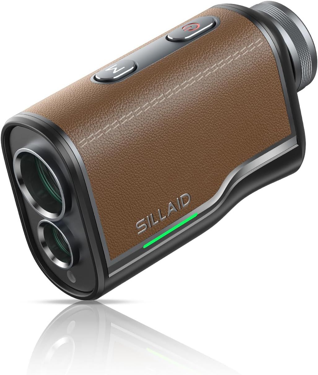 【新品】SILLAID ゴルフレーザー距離計 mini VM2 ブラウン SILLAIDゴルフレーザー距離計VM2 – EENOUR