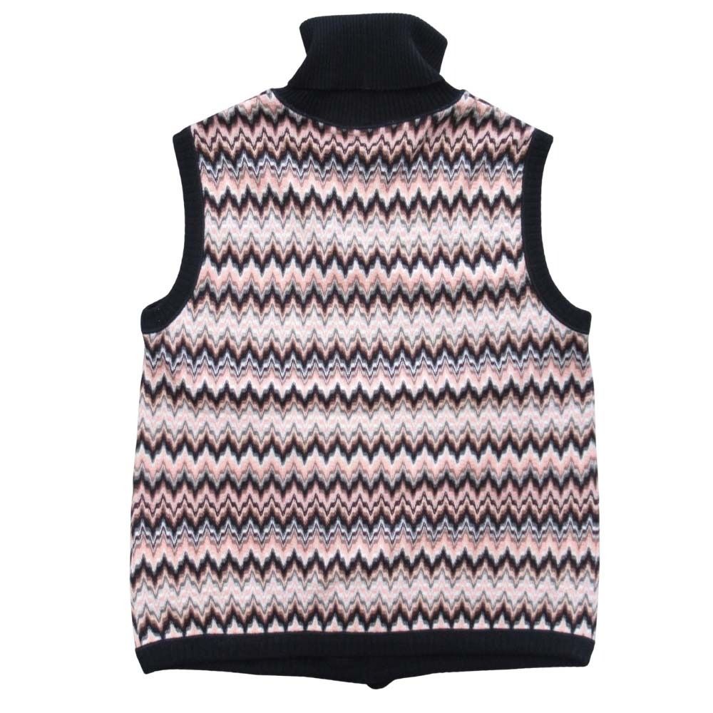 春夏 未使用 メンズ MISSONI ミッソーニ ボーダー柄 新品同様 MISSONI ミッソーニ ノースリーブ ニット
