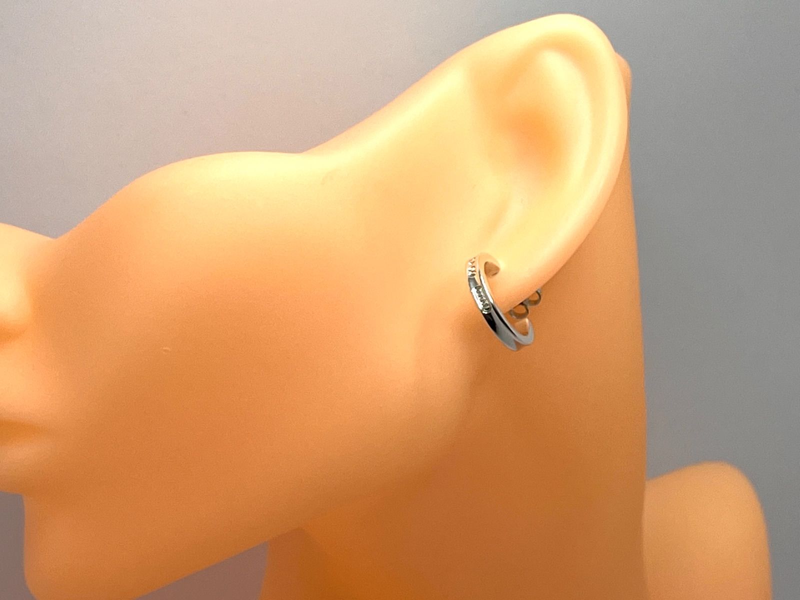 a027 送料無料 Tiffany&Co. 美品 ティファニー 1837 ナロー フープ