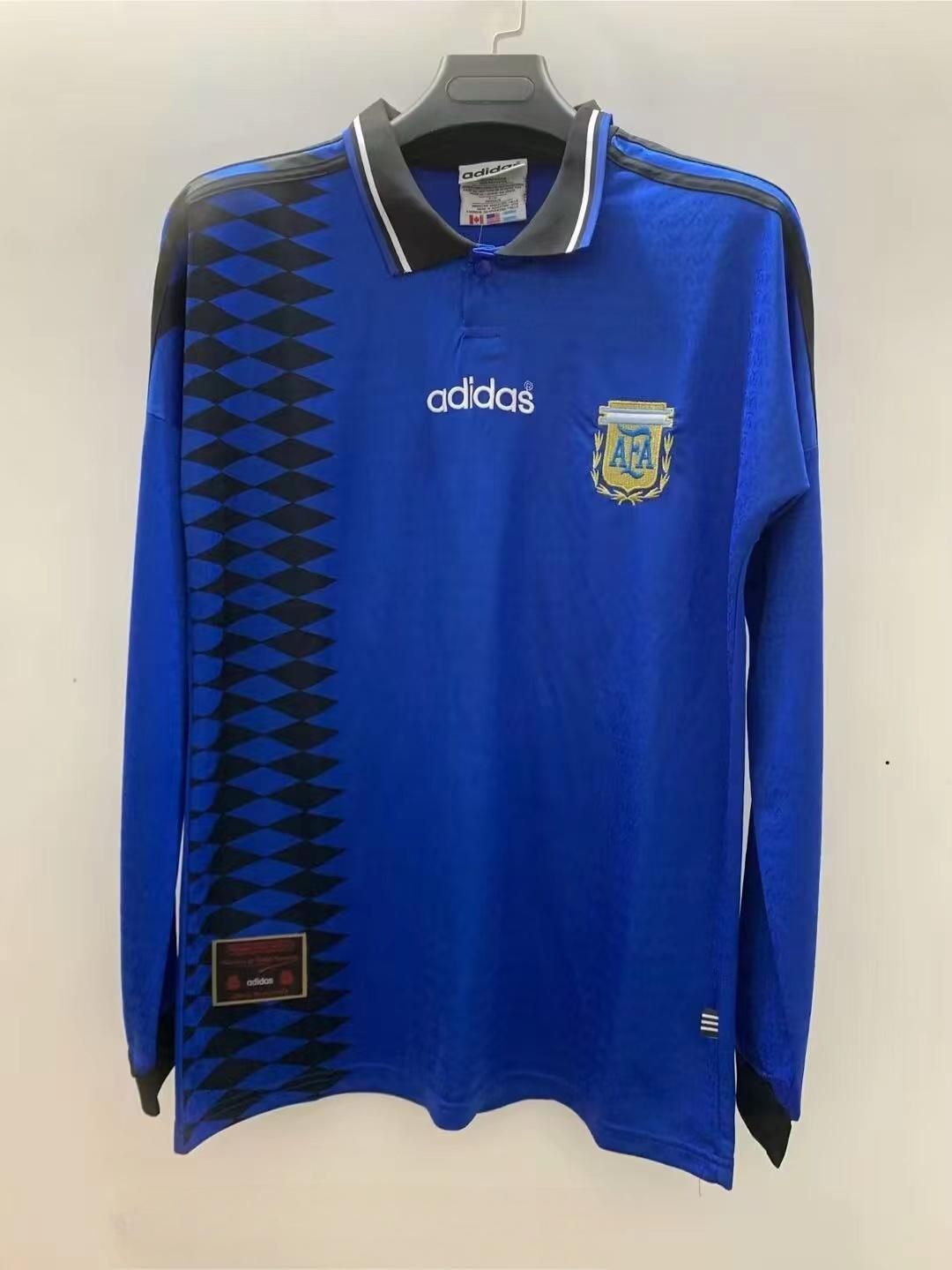 1994 アルゼンチン ユニフォーム 遠征 長袖 サッカー - メルカリ