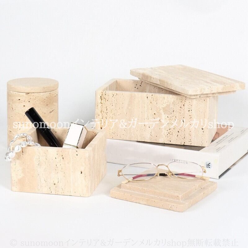 ジュエリー ボックス 多用途 小物入れ コンパクト ラグジュアリー マーブル模様 おしゃれ かわいい インテリア ケース 収納 コスメ メイク