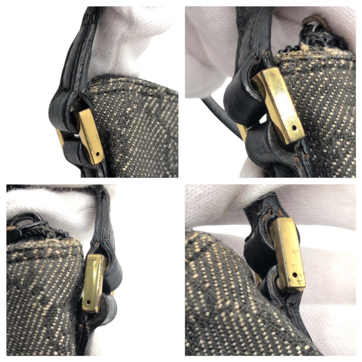 GUCCI グッチ GG柄 グレー GGキャンバス 07199 2133