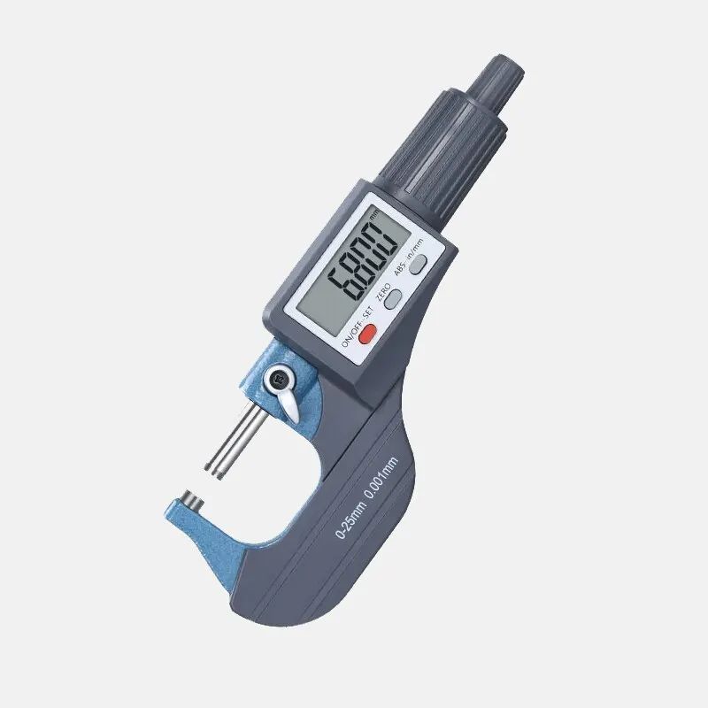 電子測定器ツールデジタルマイクロメーター0-25mmキャリパー高精度スパイラル 0~25mm マイクロメーター : マイクロメーター、デジタルマイクロメーターキャリパー0-25mm電子外部 測定ツール DIY・工具・ガーデン