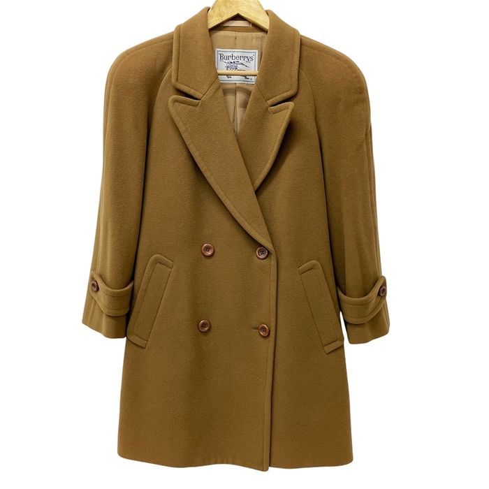 BURBERRYS’バーバリーズ　カシミア混ウールコート　キャメル BURBERRYS'バーバリーズ カシミア混ウールコート キャメル 美品