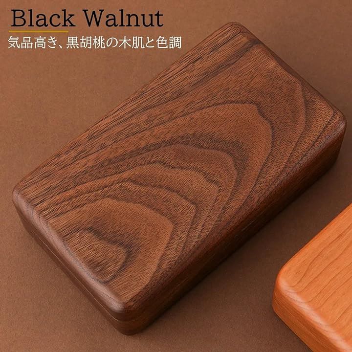 NOELAMOUR ジュエリーボックス アクセサリーケース 木製 北欧 持ち運び