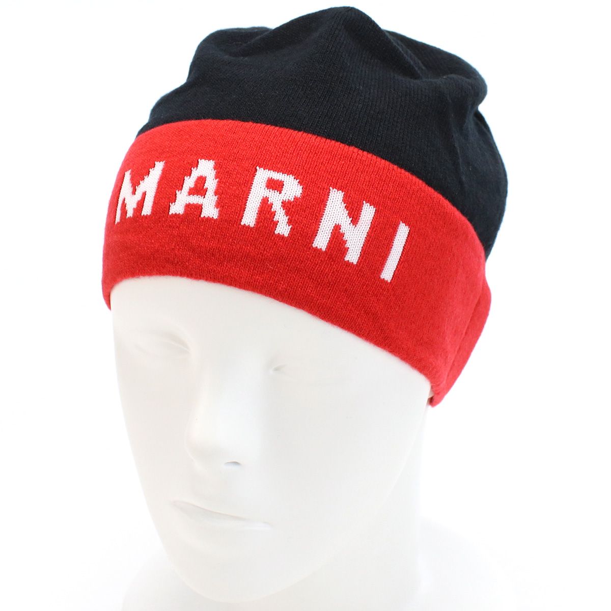 【21AW新作】 マルニ MARNI レディース－帽子類 ロゴCLMC0025Q1 UFH527 00N99ブラック レッド系 bos-22 cap-01 レディース tcld-bhsn tcld-bhsn