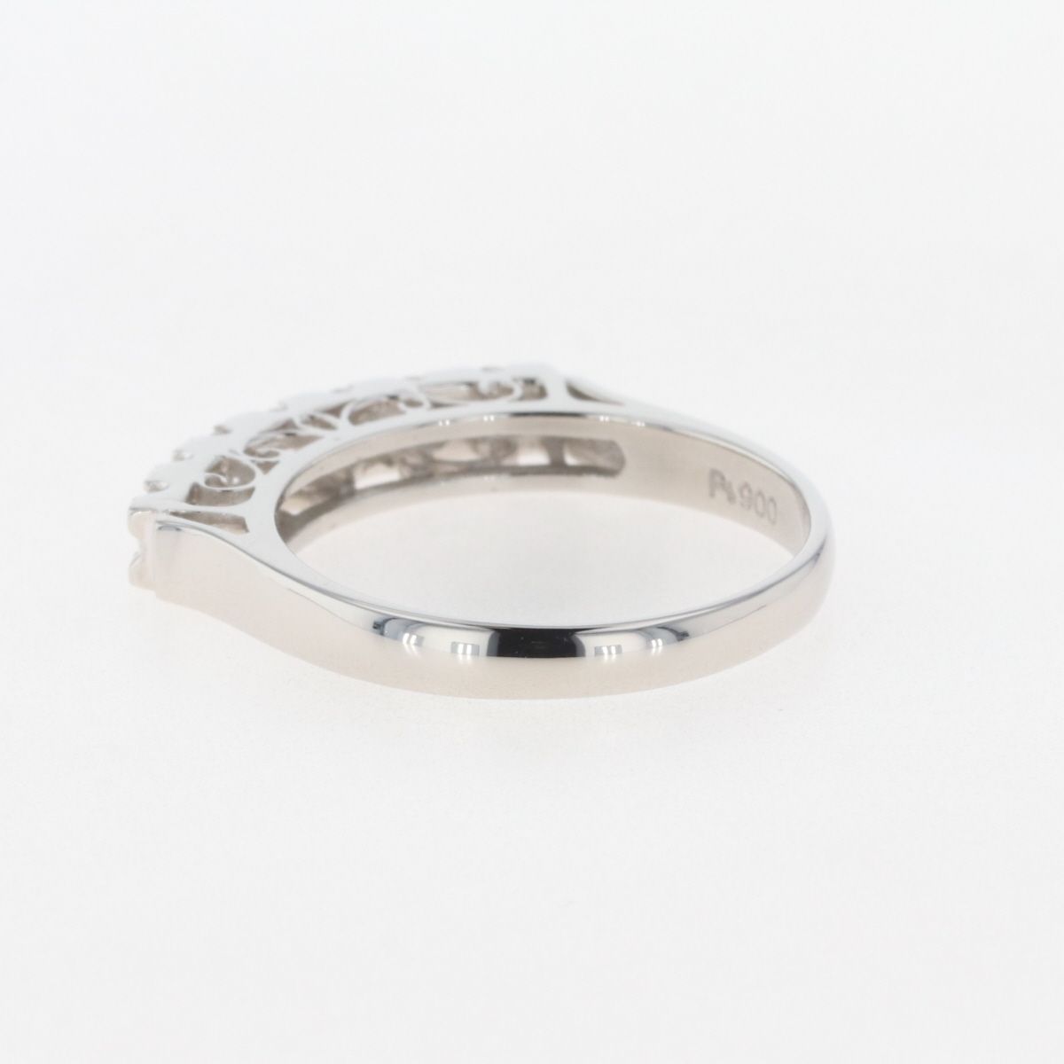 メレダイヤ デザインリング プラチナ 指輪 リング 12号 Pt900 