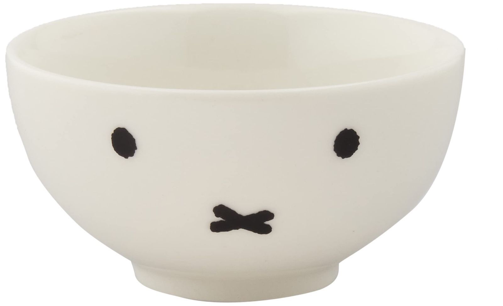 金正陶器 Kaneshotouki ディック ブルーナ Miffy フェイスアップ ミッフィー お茶碗 小さめ 約10.5cm ライスボウル 白 雑貨 キッチン 大人 子供 茶碗 ちゃわん ご飯茶碗 御飯茶碗 食器 ミッフィー グッ
