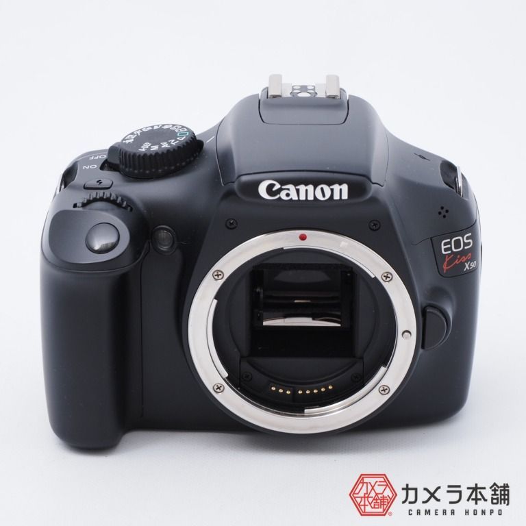 Canon デジタル一眼レフカメラ EOS Kiss X50 ボディ ブラック KISSX50BK-BODY - 1