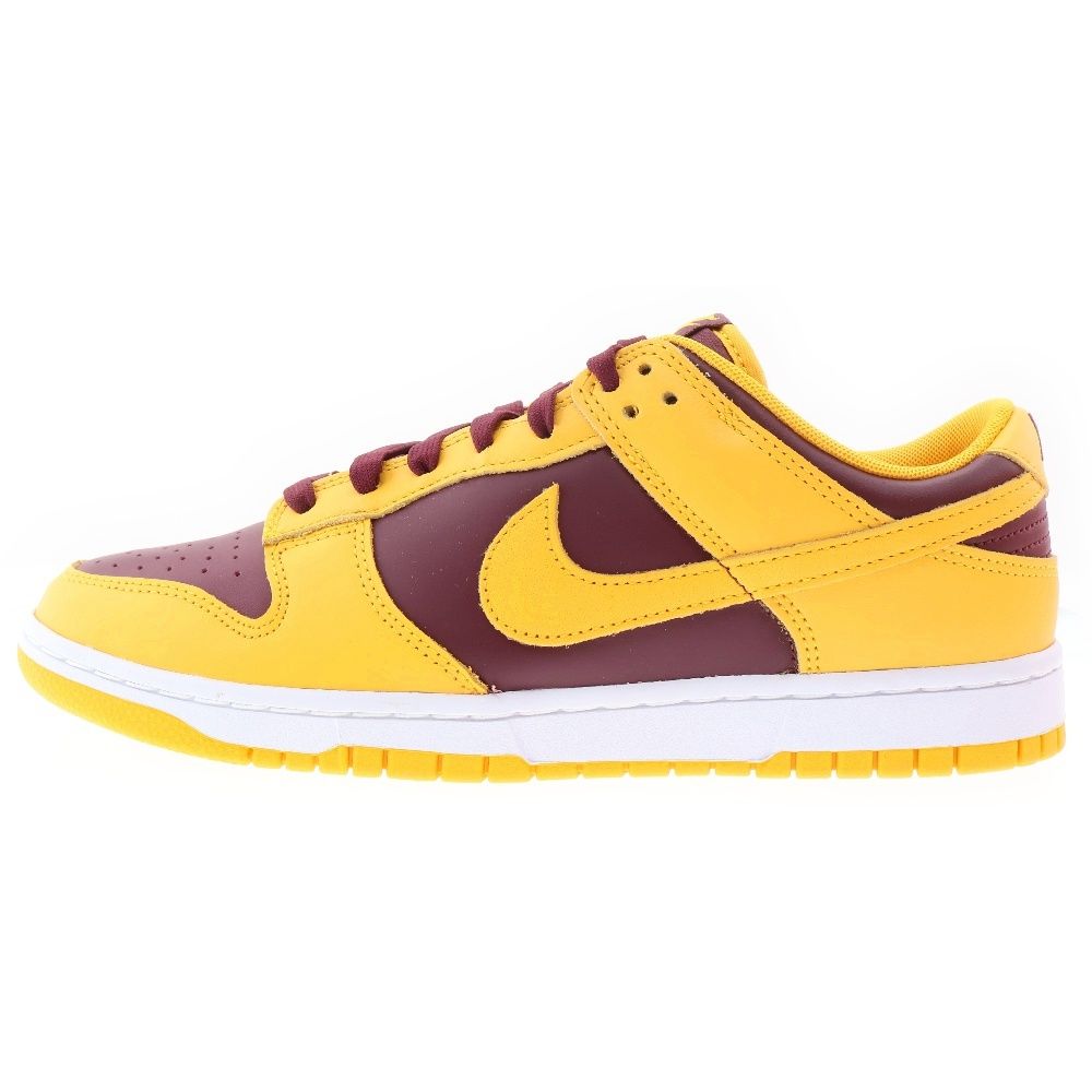 NIKE (ナイキ) DUNK LOW UNIVERSITY GOLD DD1391-702 ダンク ユニバーシティゴールド ローカットスニーカー イエロー/ブラウン US10/28cm