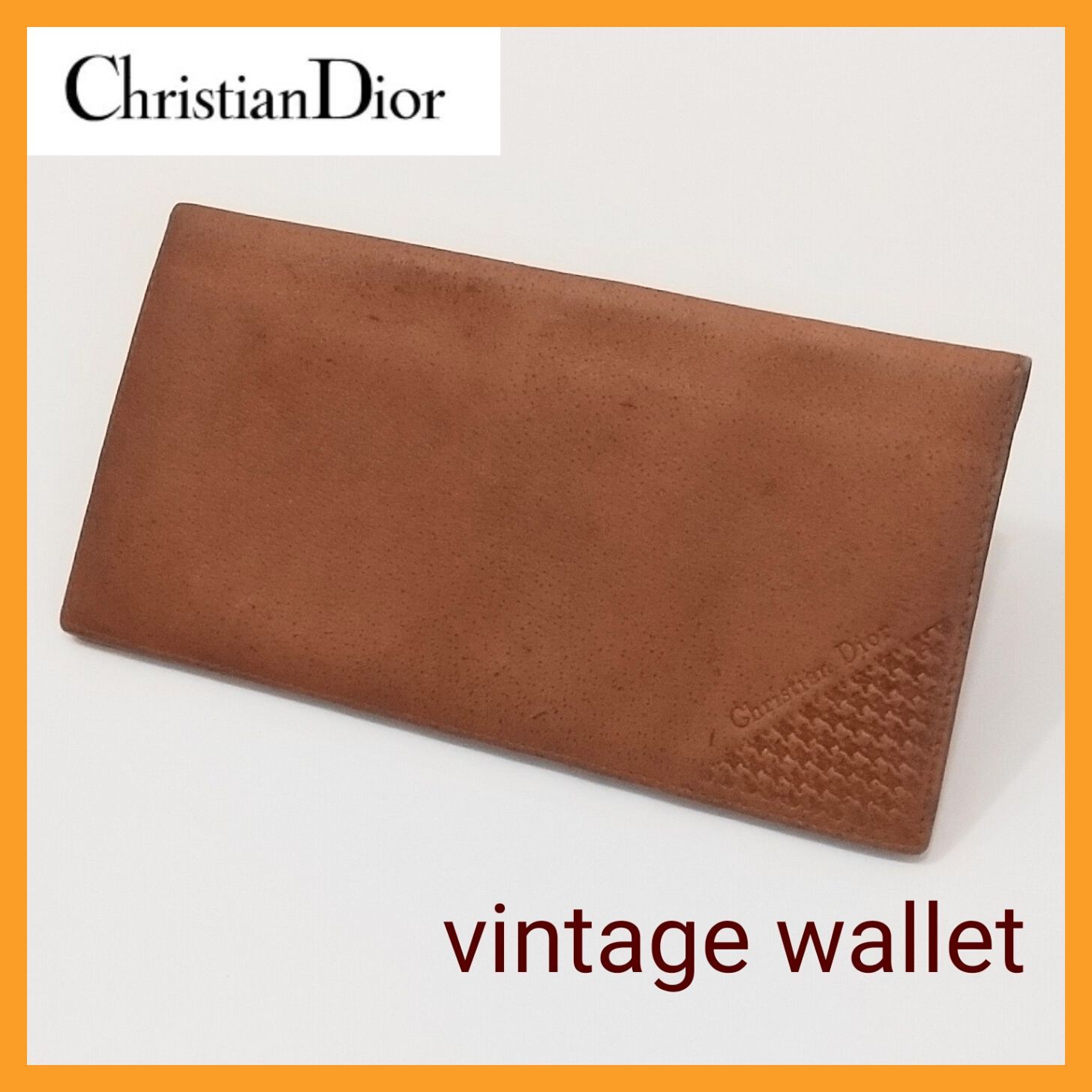 Christian Dior メンズ ヴィンテージ 長財布 オールドディオール 
