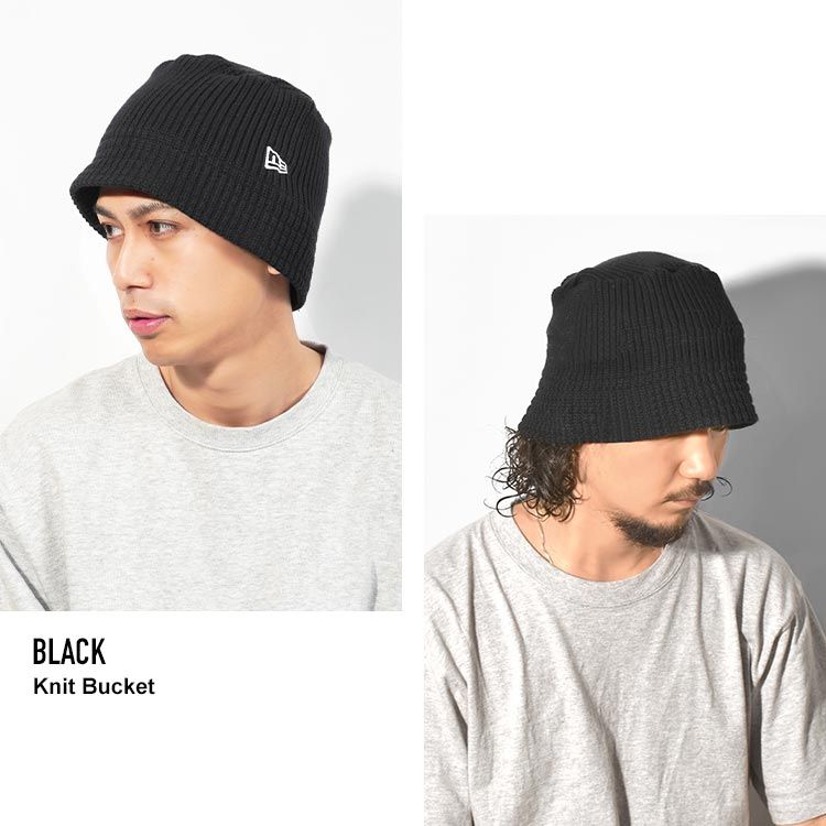 バケットハット ニット メンズ ニューエラ レディース NEWERA ブランド バケハ 帽子 ニットバケット ニット帽 深め ボーダー ライン 韓国  おしゃれ シンプル 春 秋 冬 ロゴ 黒 ブラック ベージュ 白 ぼうし 大きいサイズ 大 - メルカリ