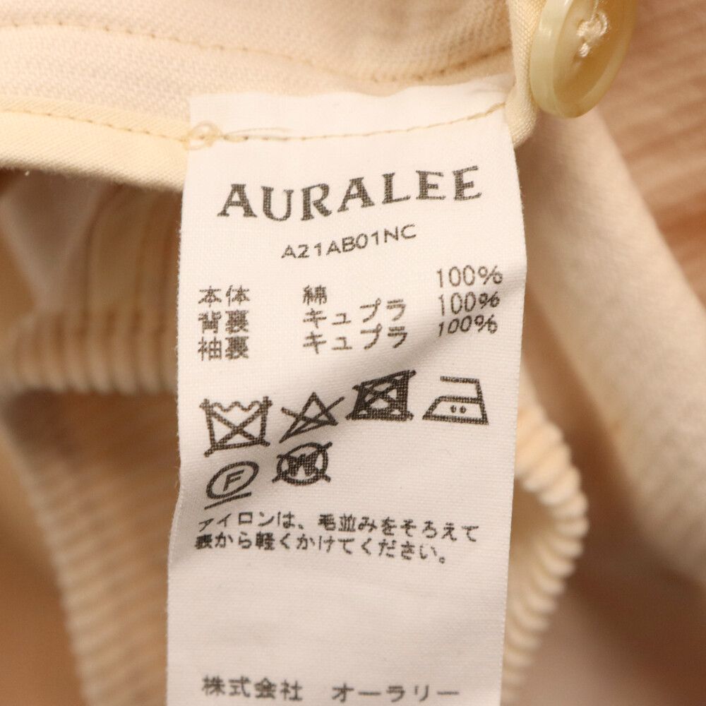 AURALEE (オーラリー) 21AW WASHED SHANKAR WIDE CORDUROY OVER SHIRTS