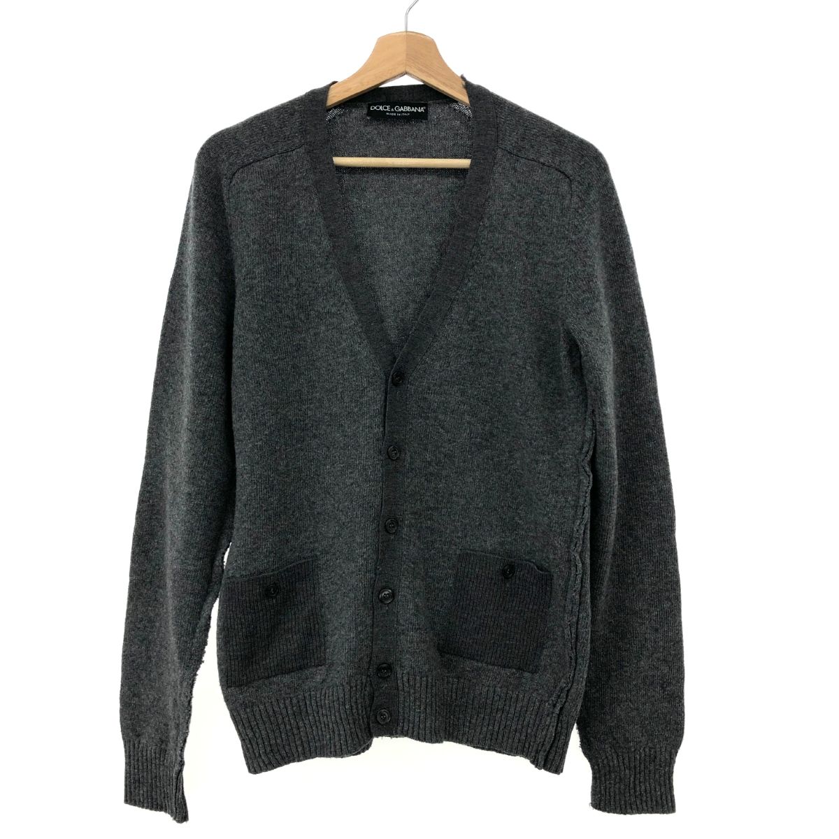 良好 DOLCE&GABBANA ドルチェ&ガッバーナ カーディガン グレー メンズ 241011006983