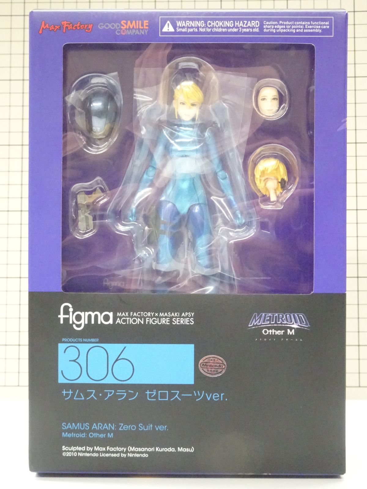 figma 306 メトロイド Other M サムス・アラン ゼロスーツver. 未開封 