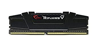 【中古-非常に良い】 G.SKill DDR4-3200 RIPJAWS V シリーズ (32GB (8GB×4) ブラック)
